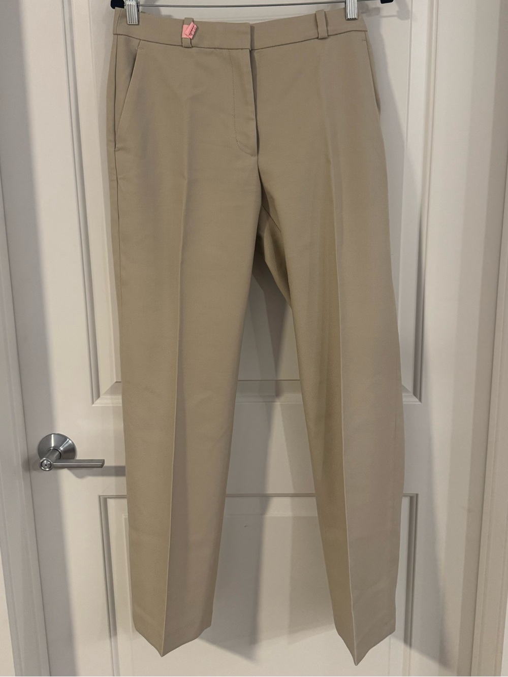 Banana Republic Women’s Size 8 | Classic Straight-Leg Wool Trousers in Beige